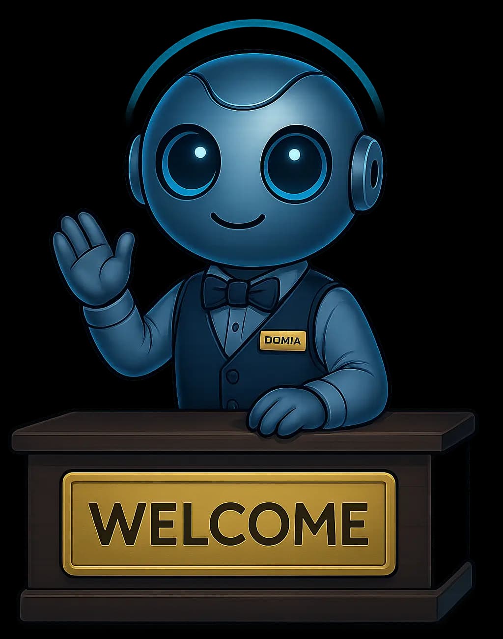 Domia frontdesk logo